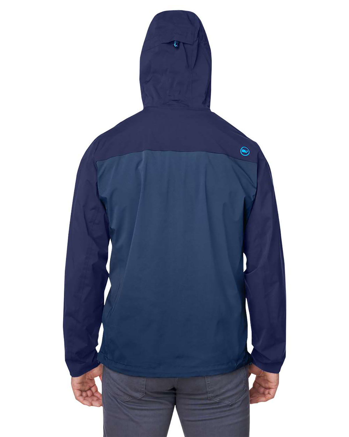 vineyard vines O001647 Men's On-The-Go Packable Rain Shell view 2