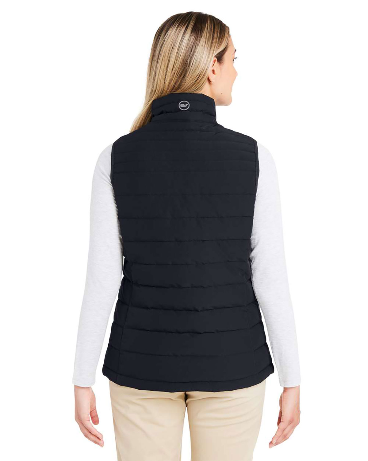 vineyard vines O001806 Women's Mountain Weekend Puffer Vest view 2