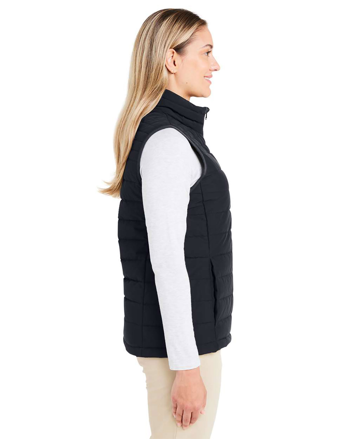 vineyard vines O001806 Women's Mountain Weekend Puffer Vest view 3