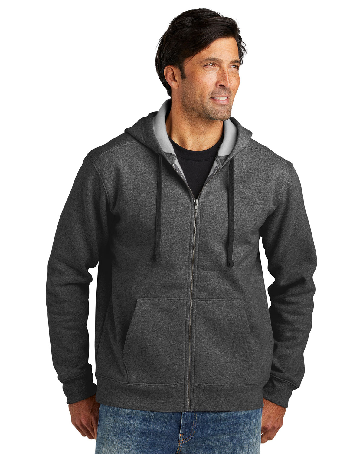 Volunteer Knitwear VL130ZH Chore Fleece Full-Zip Hoodie