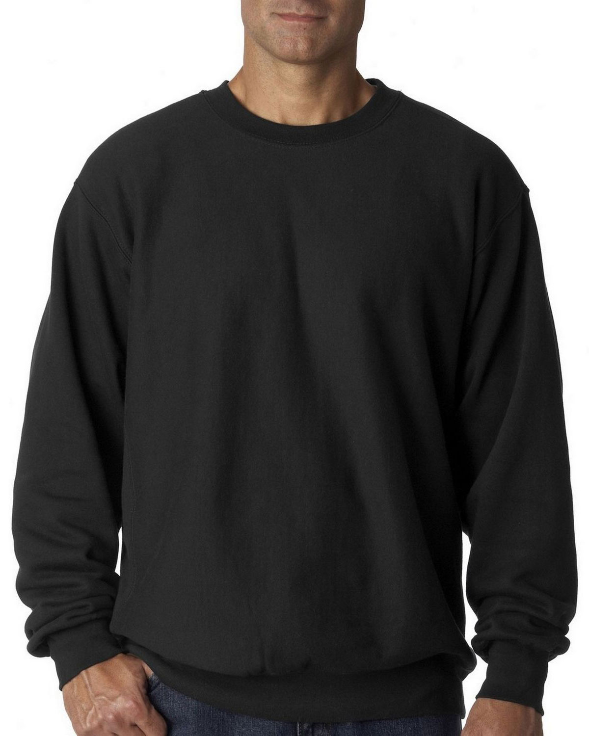 Mens Crewneck Sweatshirt Weatherproof Cross Weave Crewneck Sweatshirt