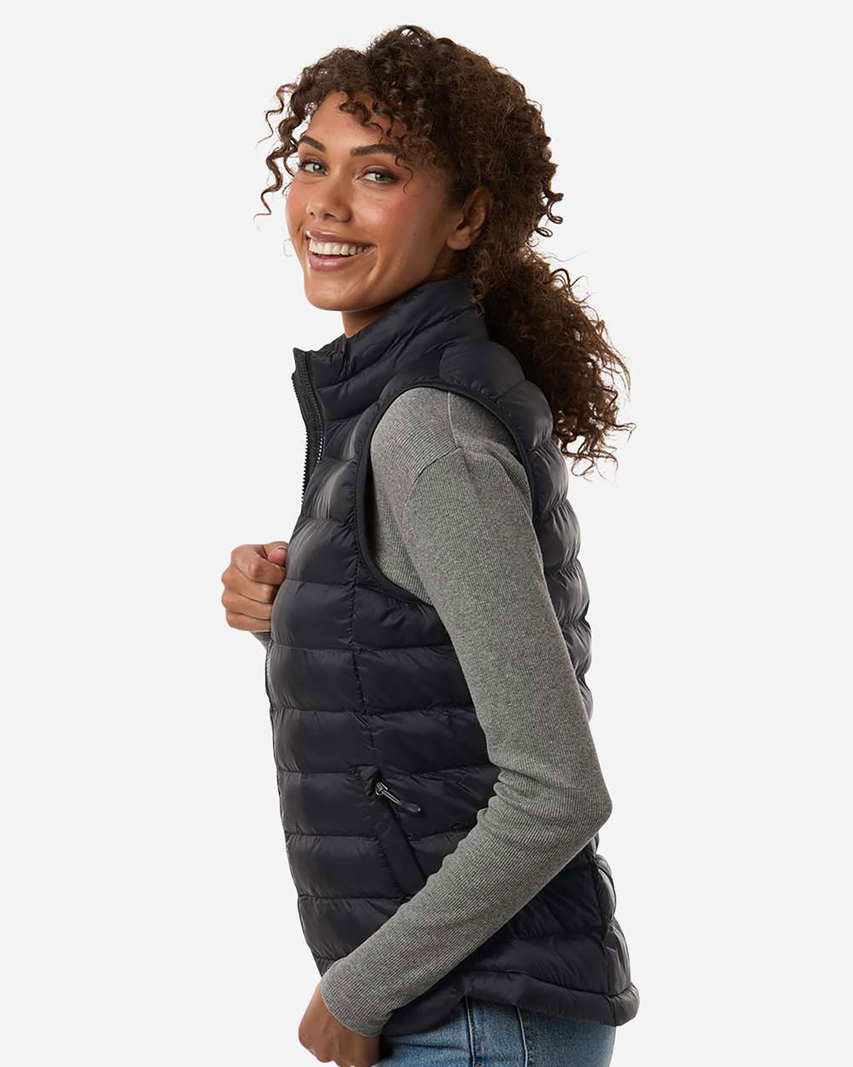 Weatherproof W26717 Women's Lightweight Poly-filled Packable Vest view 3