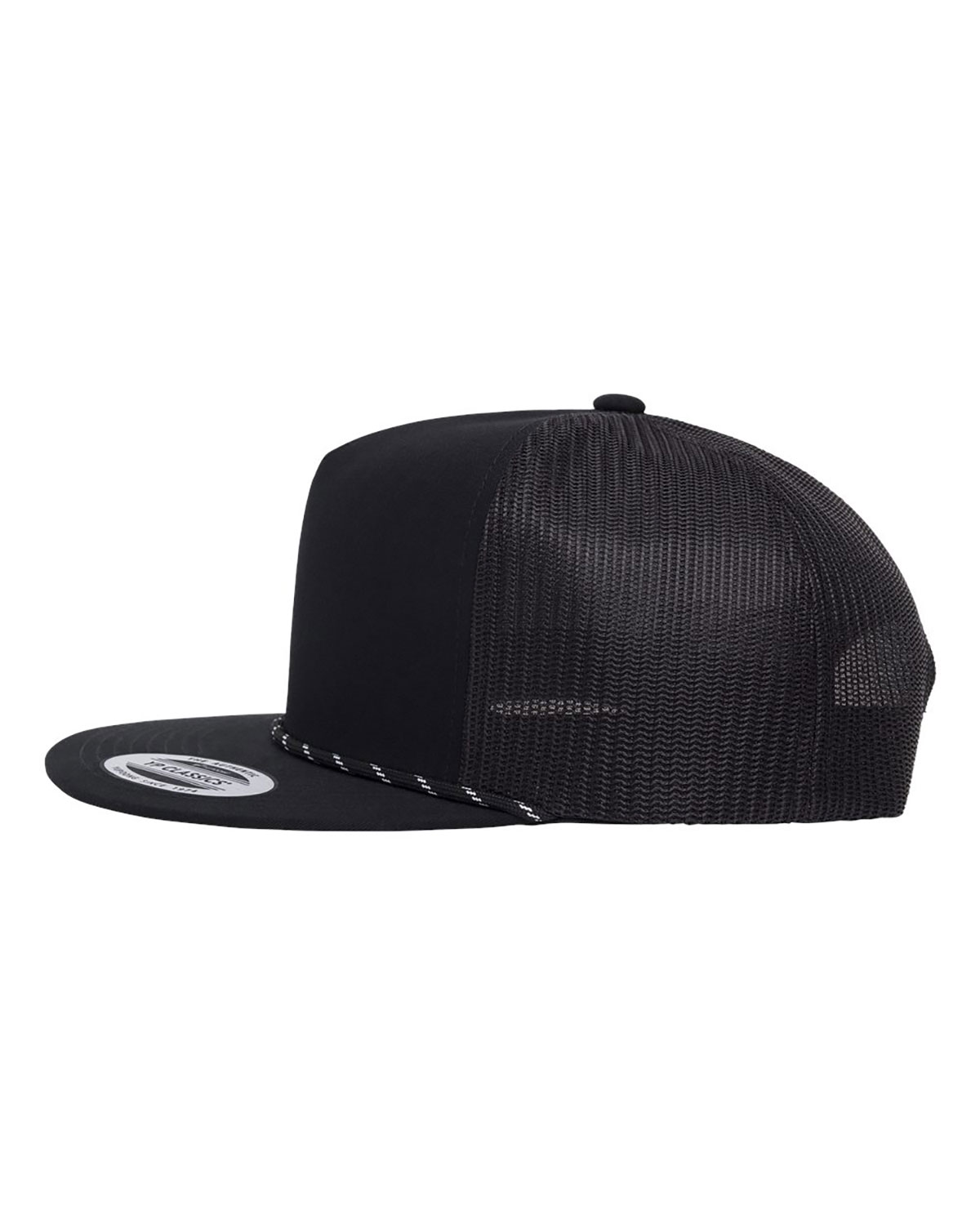 YP Classics 6006BD Classic Five-Panel Trucker Rope Cap