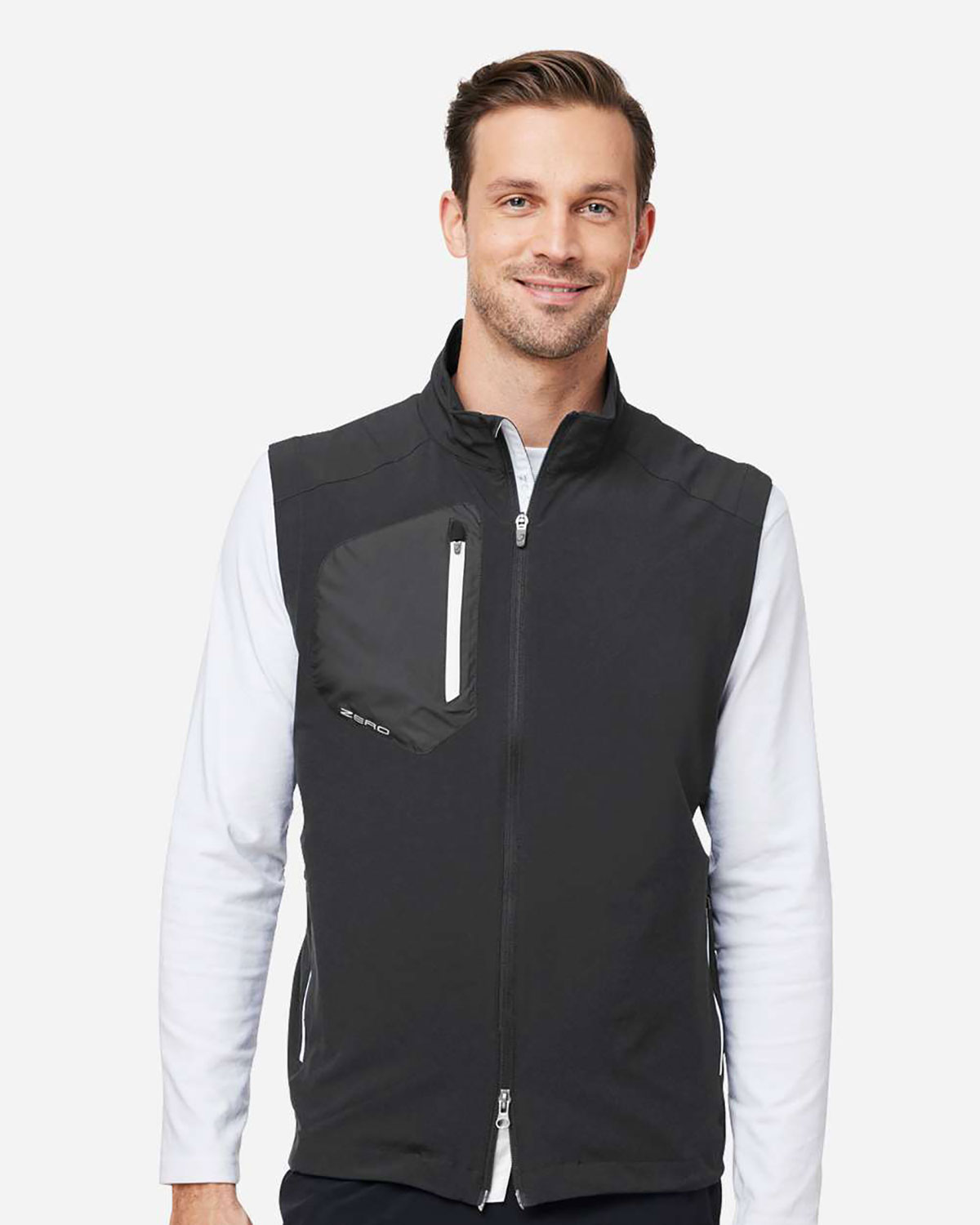 Zero Restriction W1009Z Men's Full-Zip Vest