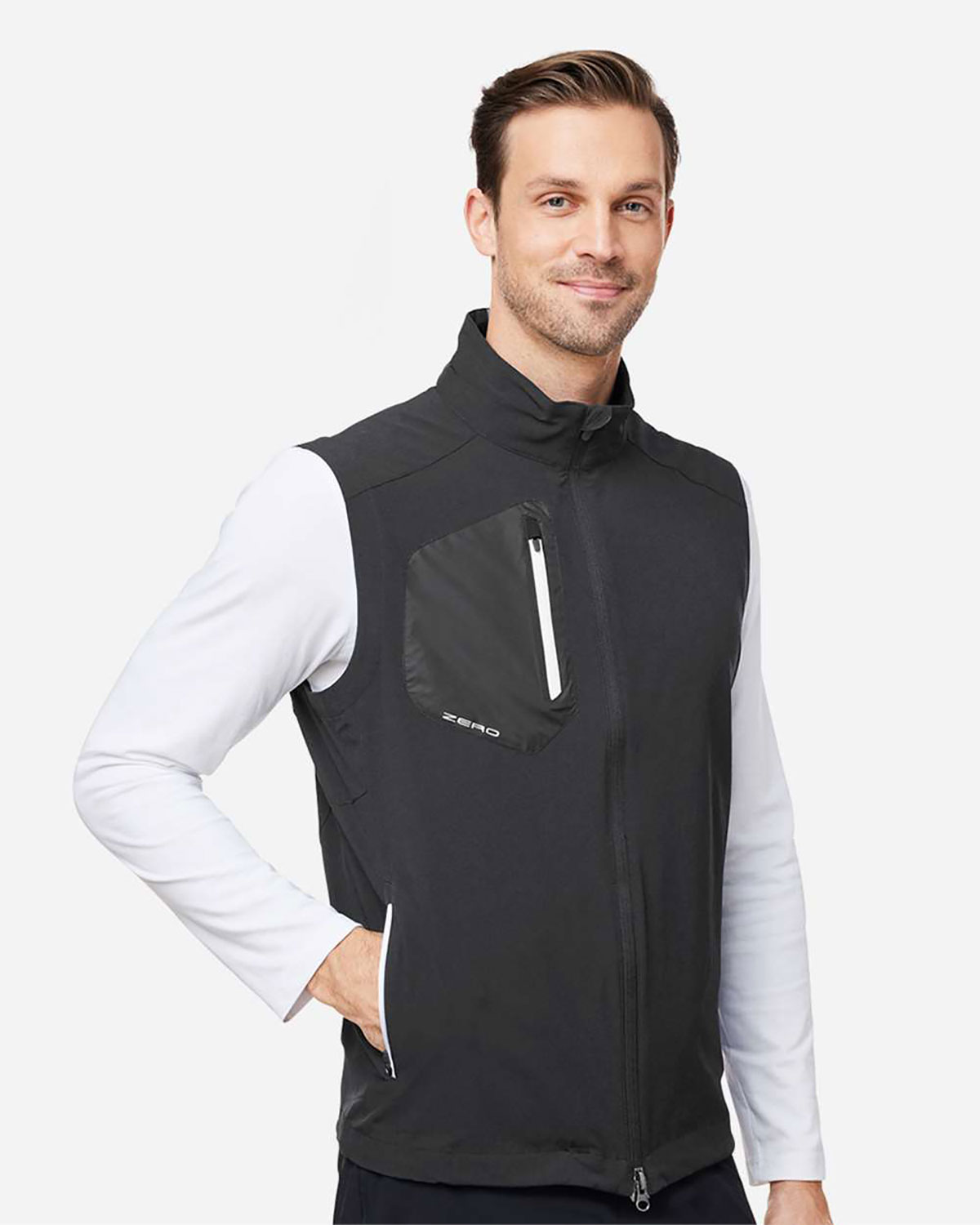 Zero Restriction W1009Z Men's Full-Zip Vest view 3