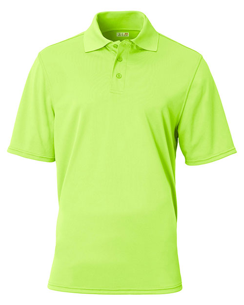 A4 N3040  Adult Essential Polo at GotApparel