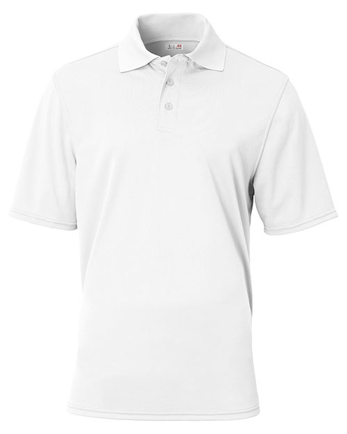 A4 N3040  Adult Essential Polo at GotApparel