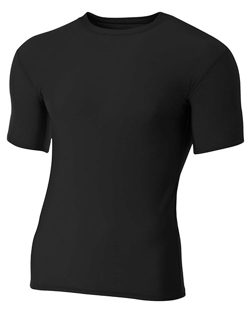 A4 N3130 Men Short-Sleeve Compression Crew at GotApparel