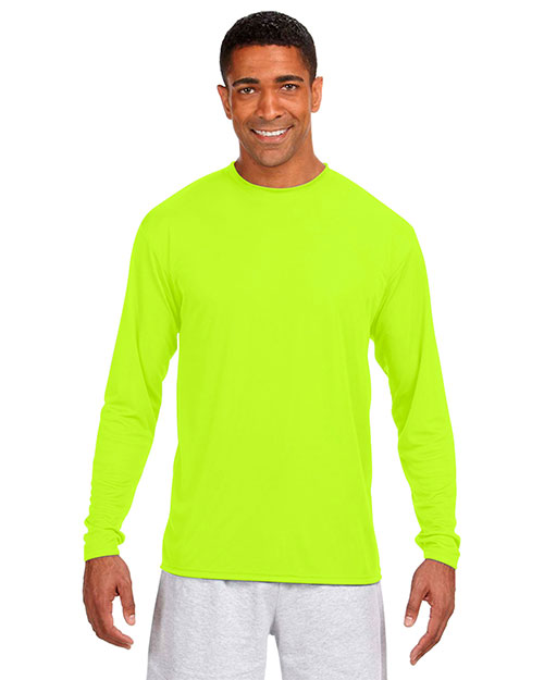 A4 N3165 Men Cooling Performance Long-Sleeve Tee at GotApparel