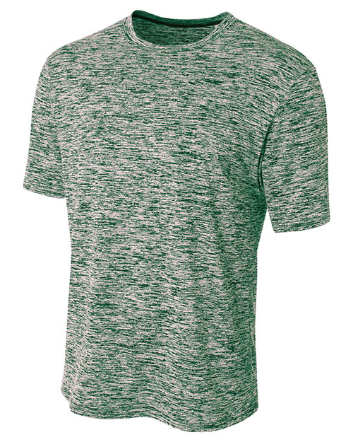 A4 N3296 Men Space Dye T-Shirt at GotApparel