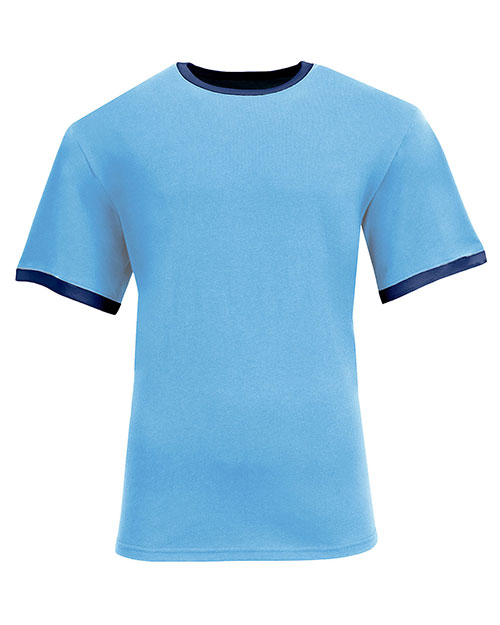 A4 N3518 Unisex Softek Ringer T-Shirt at GotApparel