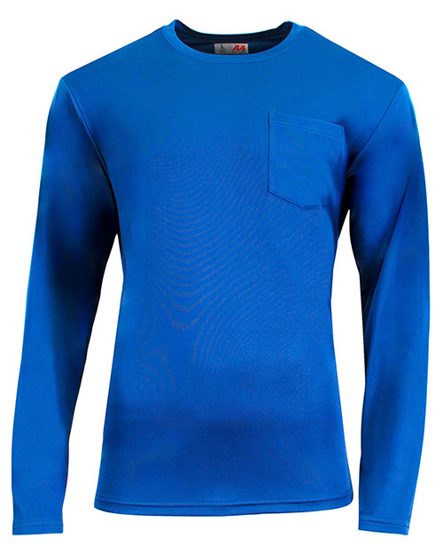 A4 N3521  Unisex Sprint Long-Sleeve Pocket T-Shirt at GotApparel