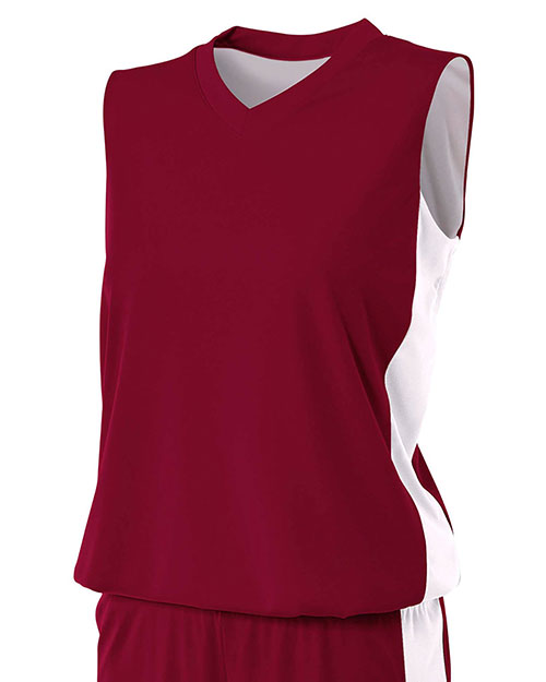 A4 Drop Ship NW2320 Women Reversible Moisture Management Muscle Shirt at GotApparel