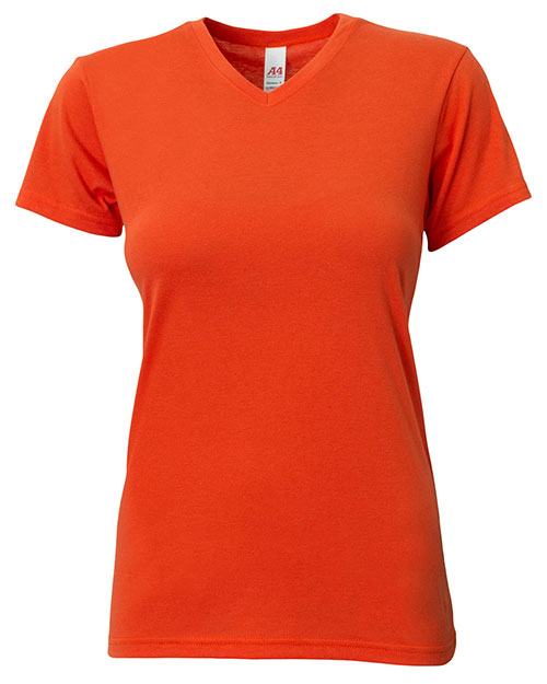 A4 NW3013  Ladies' Softek V-Neck T-Shirt at GotApparel