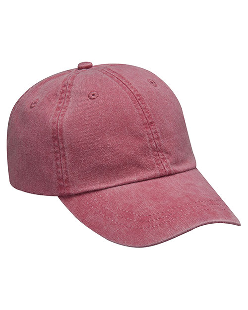 Adams EP101 Unisex Cotton Twill Essentials Pigment-Dyed Cap at GotApparel