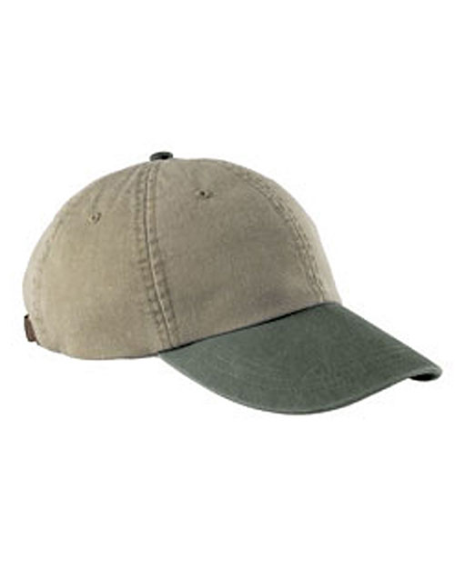 Adams AD969 Unisex 6-Panel Low-Profile Washed Pigment-Dyed Cap at GotApparel