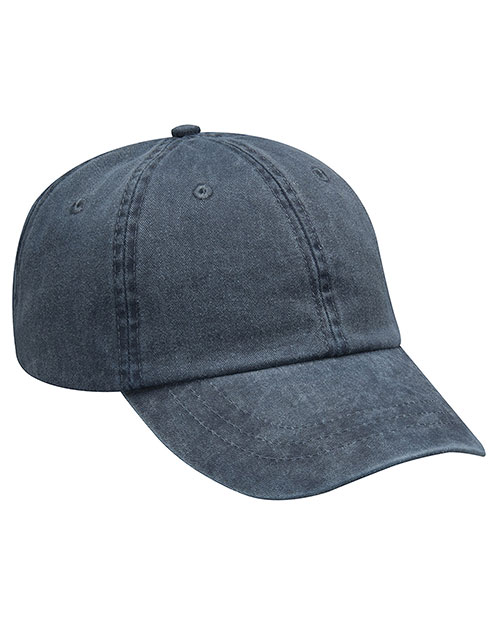 Adams AD969 Unisex 6-Panel Low-Profile Washed Pigment-Dyed Cap at GotApparel