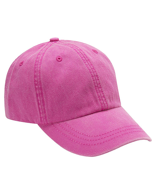 Adams AD969 Unisex 6-Panel Low-Profile Washed Pigment-Dyed Cap at GotApparel