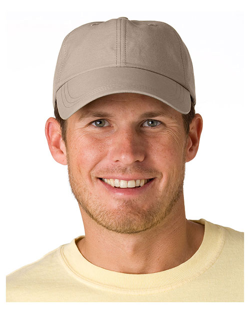 Adams SH101 Men 6-Panel Uv Low-Profile Cap With Elongated Bill at GotApparel