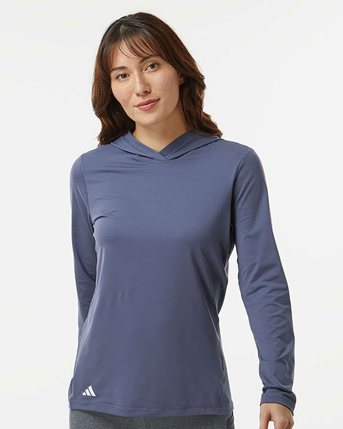 Adidas A1003 Women's Performance Hooded Pullover at GotApparel