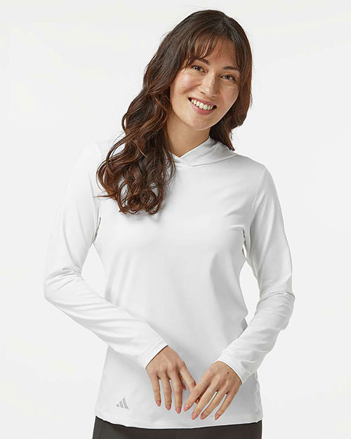 Adidas A1003 Women's Performance Hooded Pullover at GotApparel