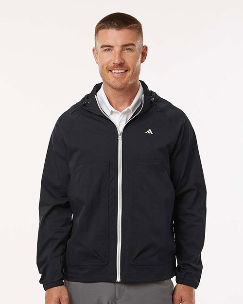 Adidas A2007 Men's Go-To Utility Durable Water-Repellant Full-Zip Jacket at GotApparel
