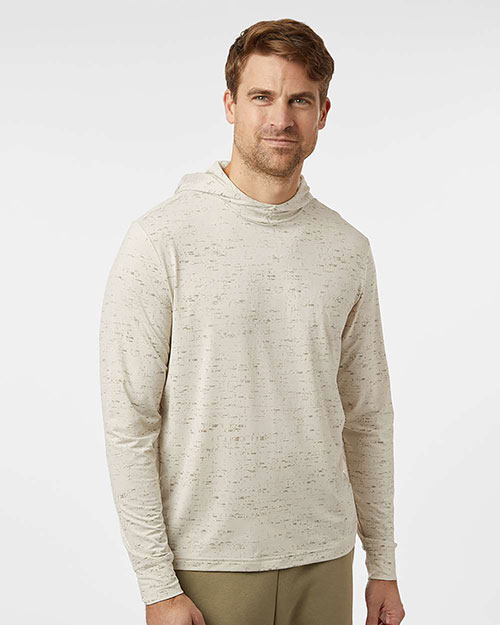 Adidas A2010 Men's Performance Lightweight Printed Pullover Hoodie at GotApparel