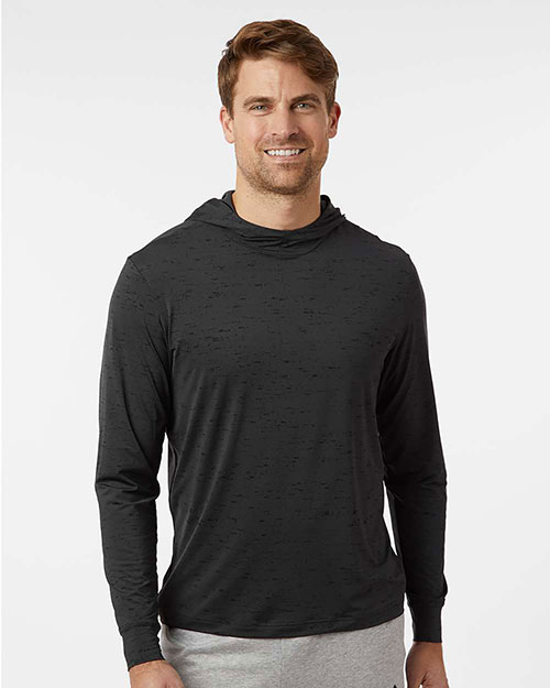 Adidas A2010 Men's Performance Lightweight Printed Pullover Hoodie at GotApparel