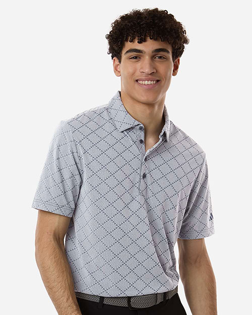 Adidas A2014 Men's Ultimate365 Jacquard Polo at GotApparel