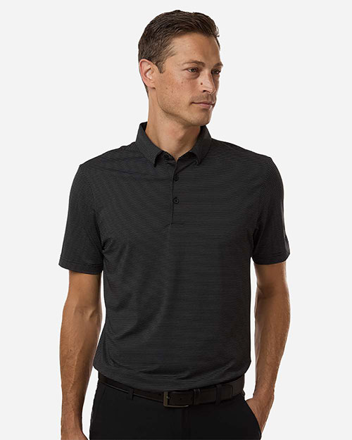 Adidas A2026 Men's Ultimate365 Pencil Stripe Climacool Polo at GotApparel