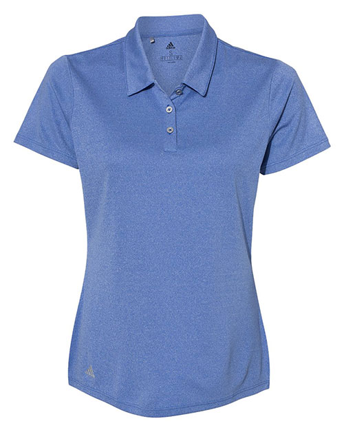 Adidas A241 Women 's Heathered Polo at GotApparel
