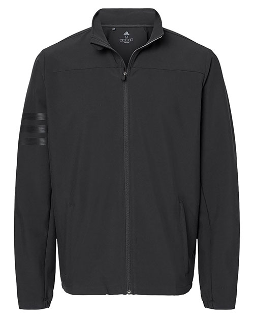 Adidas A267 Men 3-Stripes Full-Zip Jacket at GotApparel