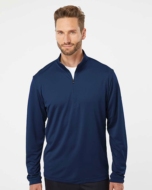 Adidas A401 Men Lightweight Quarter-Zip Pullover at GotApparel
