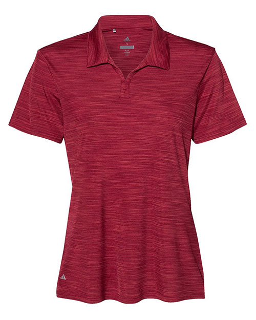 Adidas A403 Women 's Mélange Polo at GotApparel