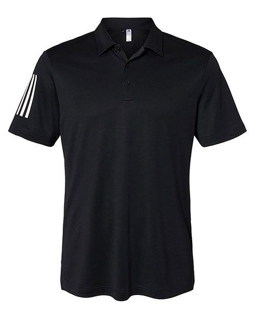 Adidas A480 Men Floating 3-Stripes Polo at GotApparel