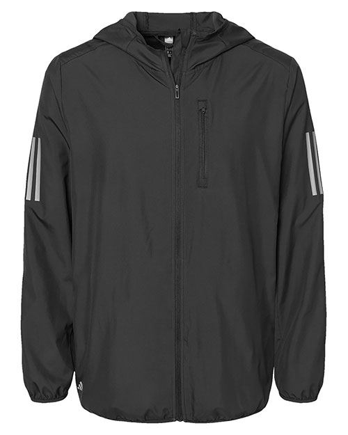 Adidas A524 Men Hooded Full-Zip Windbreaker at GotApparel