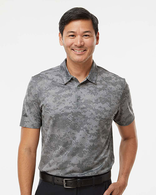 Adidas A550 Men Camo Polo at GotApparel