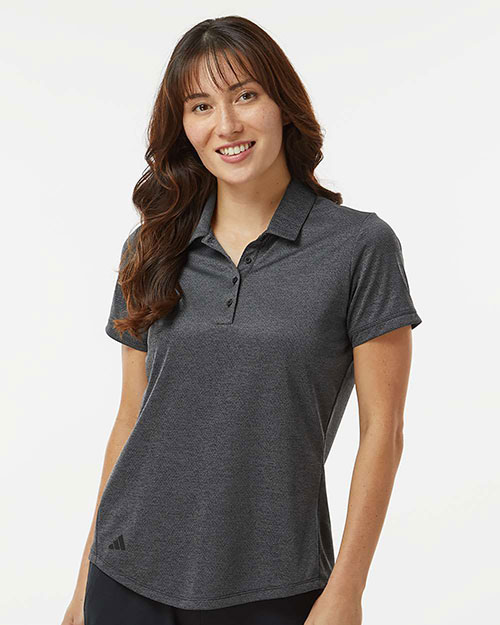 Adidas A592 Women's Space Dyed Polo at GotApparel