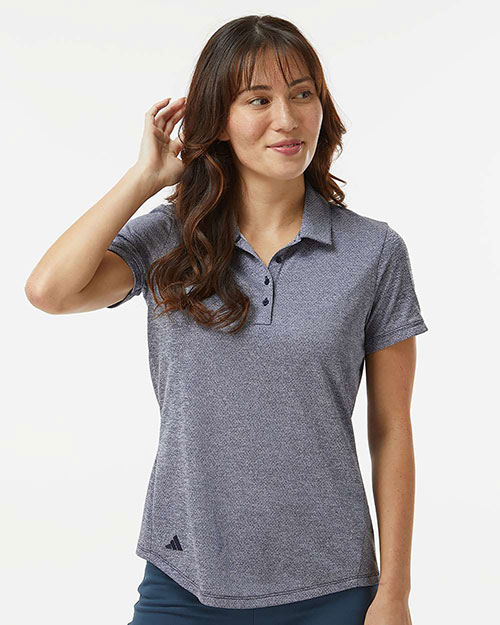 Adidas A592 Women's Space Dyed Polo at GotApparel