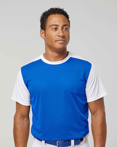 Alleson Athletic 532CJ Crewneck Baseball Jersey at GotApparel