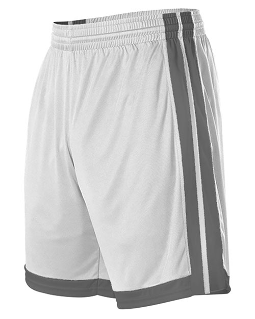 Alleson Athletic 538PY Youth Single Ply Basketball Shorts at GotApparel