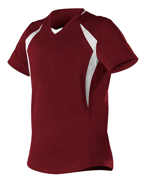 Alleson Athletic 552JG Girls' Short Sleeve Fastpitch Jersey at GotApparel