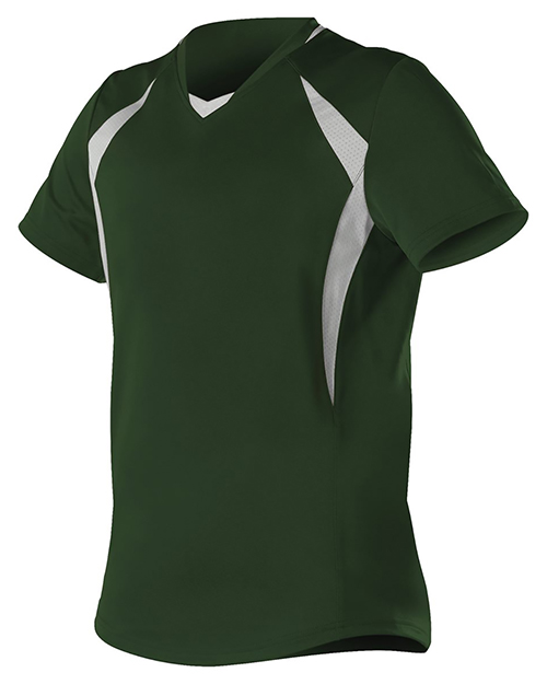 Alleson Athletic 552JG Girls' Short Sleeve Fastpitch Jersey at GotApparel