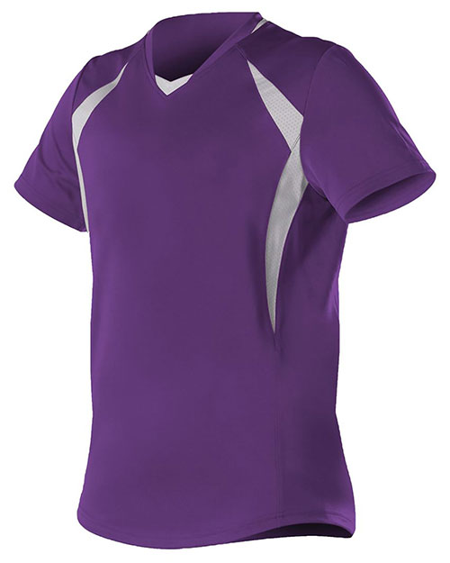 Alleson Athletic 552JG Girls' Short Sleeve Fastpitch Jersey at GotApparel