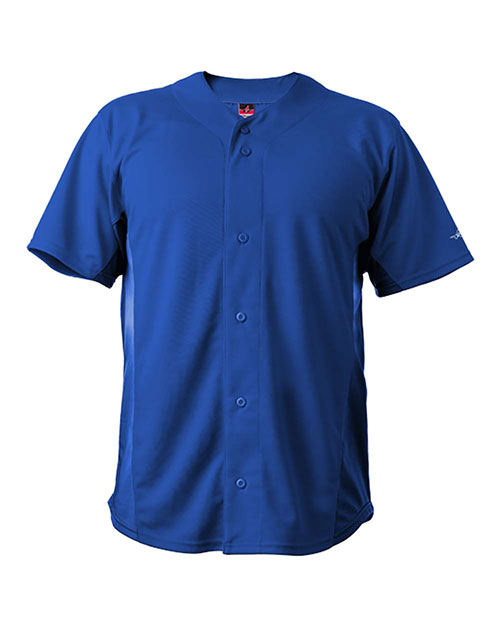 Alleson Athletic 566BFJ Unisex Crush Full Button Baseball Jersey at GotApparel