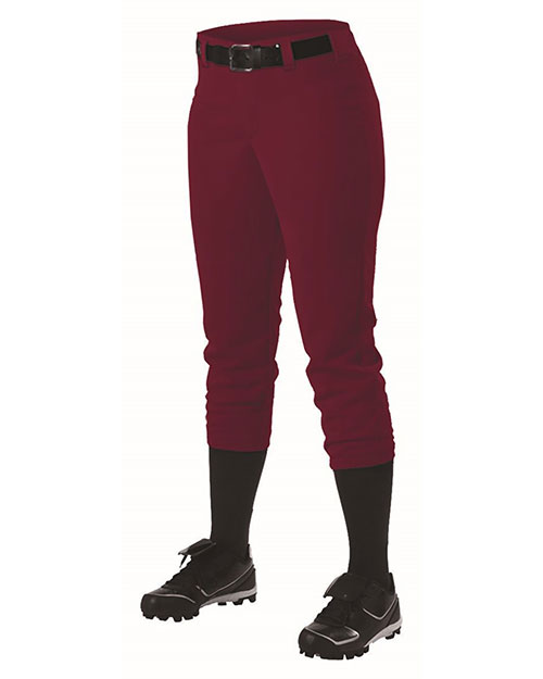 Alleson Athletic 605PBW Women's Belt Loop Fast-Pitch Pants at GotApparel