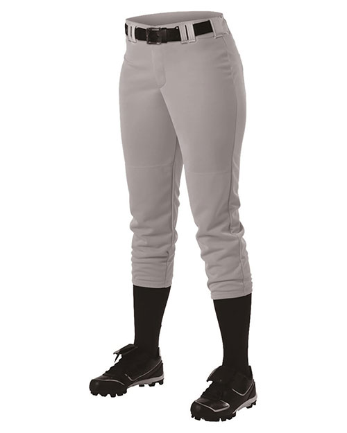 Alleson Athletic 605PBWY Girls' Belt Loop Fast-Pitch Pants at GotApparel