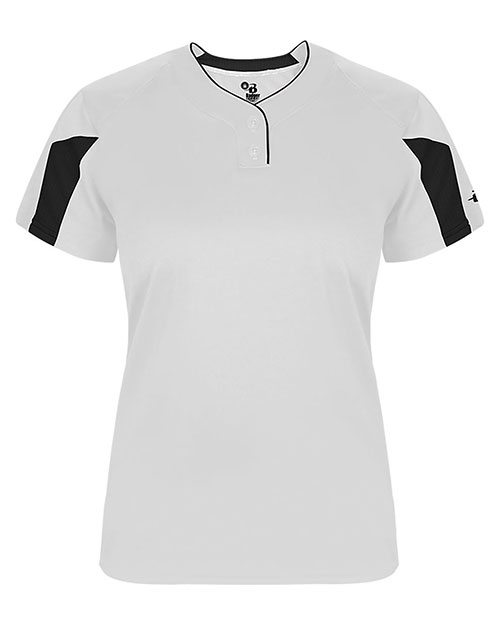 Alleson Athletic 6176 Women's Striker Placket at GotApparel