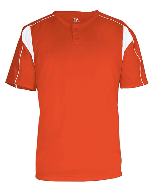 Alleson Athletic 7937 Men's B-Core Pro Placket Jersey at GotApparel