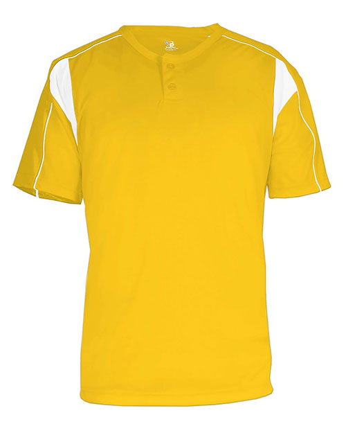 Alleson Athletic 7937 Men's B-Core Pro Placket Jersey at GotApparel